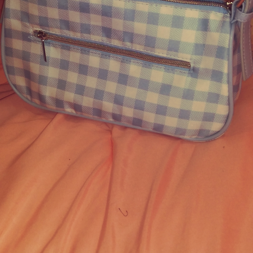 Small Blue plaid purse 💙 - Picture 8 of 12